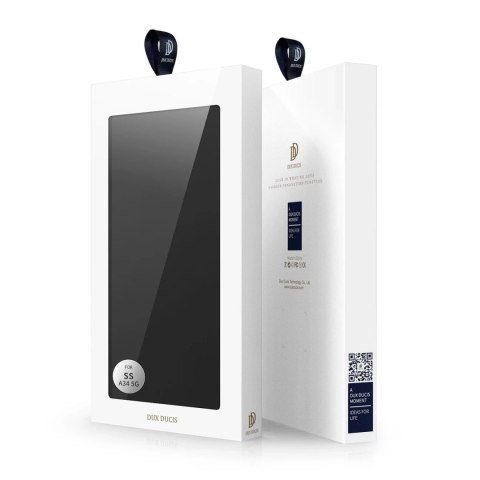 Dux Ducis Dux Ducis Skin Pro etui do Samsung Galaxy A34 5G pokrowiec z klapką portfel na kartę podstawka czarne Dux Ducis Dux Ducis Skin Pro etui do Samsung Galaxy A34 5G pokrowiec z klapką portfel na kartę podstawka czarne