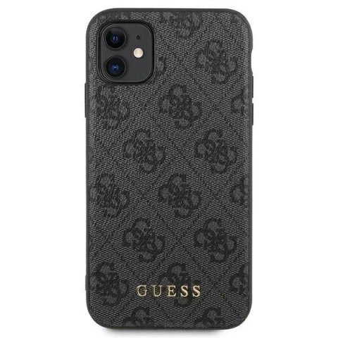 Guess Etui Guess GUHCN61G4GFGR do iPhone 11 6,1" hard case 4G Metal Gold Logo Guess Etui Guess GUHCN61G4GFGR do iPhone 11 6,1" hard case 4G Metal Gold Logo