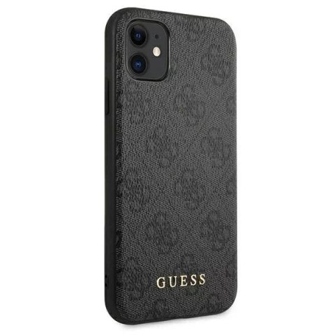 Guess Etui Guess GUHCN61G4GFGR do iPhone 11 6,1" hard case 4G Metal Gold Logo Guess Etui Guess GUHCN61G4GFGR do iPhone 11 6,1" hard case 4G Metal Gold Logo