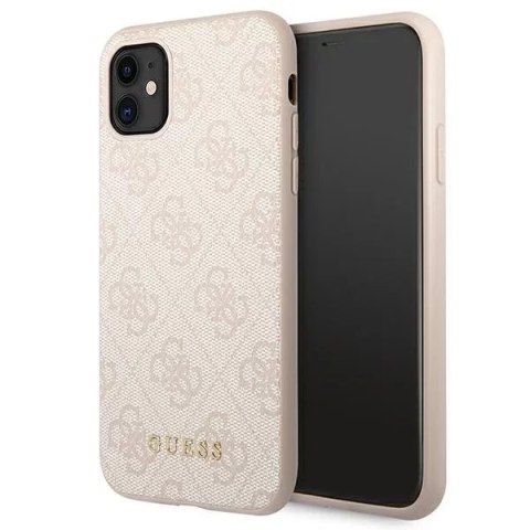 Guess Etui Guess GUHCN61G4GFPI do iPhone 11 6,1" hard case 4G Metal Gold Logo