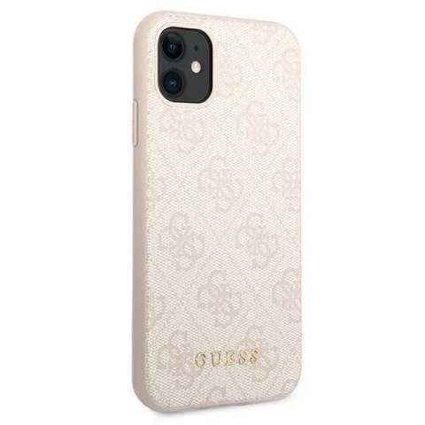 Guess Etui Guess GUHCN61G4GFPI do iPhone 11 6,1" hard case 4G Metal Gold Logo Guess Etui Guess GUHCN61G4GFPI do iPhone 11 6,1" hard case 4G Metal Gold Logo