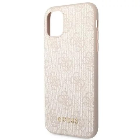 Guess Etui Guess GUHCN61G4GFPI do iPhone 11 6,1" hard case 4G Metal Gold Logo Guess Etui Guess GUHCN61G4GFPI do iPhone 11 6,1" hard case 4G Metal Gold Logo