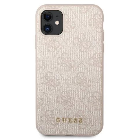 Guess Etui Guess GUHCN61G4GFPI do iPhone 11 6,1" hard case 4G Metal Gold Logo Guess Etui Guess GUHCN61G4GFPI do iPhone 11 6,1" hard case 4G Metal Gold Logo