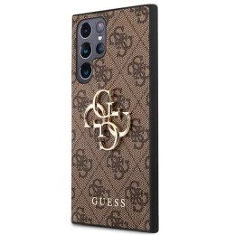 Guess Etui Guess GUHCS22L4GMGBR S908 do Samsung Galaxy S22 Ultra hardcase 4G Big Metal Logo