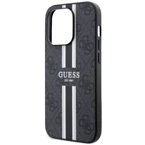 Guess Etui Guess GUHMP14XP4RPSK do iPhone 14 Pro Max 6.7" hardcase 4G Printed Stripes MagSafe Guess Etui Guess GUHMP14XP4RPSK do iPhone 14 Pro Max 6.7" hardcase 4G Printed Stripes MagSafe