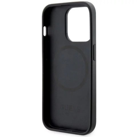Guess Etui Guess GUHMP14XP4RPSK do iPhone 14 Pro Max 6.7" hardcase 4G Printed Stripes MagSafe Guess Etui Guess GUHMP14XP4RPSK do iPhone 14 Pro Max 6.7" hardcase 4G Printed Stripes MagSafe