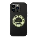 Karl Lagerfeld Etui ochronne na telefon Karl Lagerfeld KLHCP14LSRSGRCK do Apple iPhone 14 Pro 6,1" hardcase czarny/black Silicone RSG