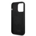 Karl Lagerfeld Etui ochronne na telefon Karl Lagerfeld KLHCP14LSRSGRCK do Apple iPhone 14 Pro 6,1" hardcase czarny/black Silicone RSG