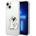 Karl Lagerfeld Etui ochronne na telefon Karl Lagerfeld KLHCP14MCFNRC do Apple iPhone 14 Plus 6,7" hardcase przeźroczysty/transparent Choupette 