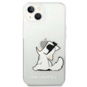 Karl Lagerfeld Etui ochronne na telefon Karl Lagerfeld KLHCP14MCFNRC do Apple iPhone 14 Plus 6,7" hardcase przeźroczysty/transparent Choupette 