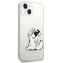 Karl Lagerfeld Etui ochronne na telefon Karl Lagerfeld KLHCP14MCFNRC do Apple iPhone 14 Plus 6,7" hardcase przeźroczysty/transparent Choupette 