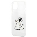 Karl Lagerfeld Etui ochronne na telefon Karl Lagerfeld KLHCP14MCFNRC do Apple iPhone 14 Plus 6,7" hardcase przeźroczysty/transparent Choupette 