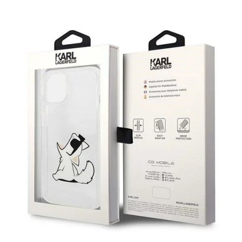 Karl Lagerfeld Etui ochronne na telefon Karl Lagerfeld KLHCP14MCFNRC do Apple iPhone 14 Plus 6,7" hardcase przeźroczysty/transparent Choupette Karl Lagerfeld Etui ochronne na telefon Karl Lagerfeld KLHCP14MCFNRC do Apple iPhone 14 Plus 6,7" hardcase przeźroczysty/transparent Choupette