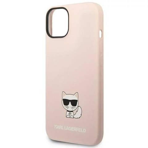 Karl Lagerfeld Etui ochronne na telefon Karl Lagerfeld KLHCP14SSLCTPI do Apple iPhone 14 6,1" hardcase jasnoróżowy/light pink Silicone Choupett Karl Lagerfeld Etui ochronne na telefon Karl Lagerfeld KLHCP14SSLCTPI do Apple iPhone 14 6,1" hardcase jasnoróżowy/light pink Silicone Choupett