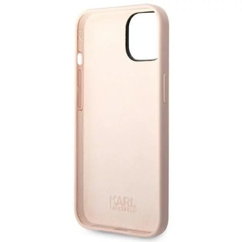 Karl Lagerfeld Etui ochronne na telefon Karl Lagerfeld KLHCP14SSLCTPI do Apple iPhone 14 6,1" hardcase jasnoróżowy/light pink Silicone Choupett Karl Lagerfeld Etui ochronne na telefon Karl Lagerfeld KLHCP14SSLCTPI do Apple iPhone 14 6,1" hardcase jasnoróżowy/light pink Silicone Choupett