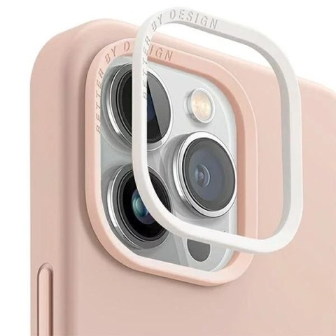 UNIQ Etui na telefon UNIQ Lino Hue do Apple iPhone 14 6,1" Magclick Charging różowy/blush pink UNIQ Etui na telefon UNIQ Lino Hue do Apple iPhone 14 6,1" Magclick Charging różowy/blush pink