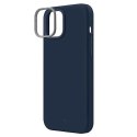 UNIQ UNIQ etui Lino do Apple iPhone 14 6,1" niebieski/marine blue