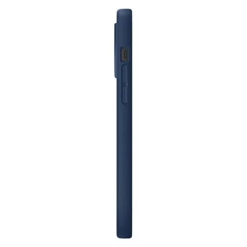 UNIQ UNIQ etui Lino do Apple iPhone 14 6,1" niebieski/marine blue UNIQ UNIQ etui Lino do Apple iPhone 14 6,1" niebieski/marine blue