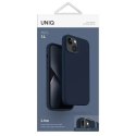 UNIQ UNIQ etui Lino do Apple iPhone 14 6,1" niebieski/marine blue