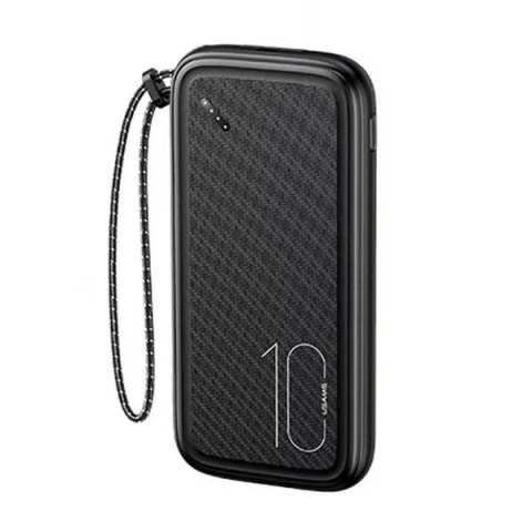Usams USAMS Powerbank PB56 10000mAh 2xUSB / USB-C / MicroUSB Fast Charge czarny/black 10KCD15001 (US-CD150) Usams USAMS Powerbank PB56 10000mAh 2xUSB / USB-C / MicroUSB Fast Charge czarny/black 10KCD15001 (US-CD150)