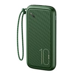 Usams USAMS Powerbank PB56 10000mAh 2xUSB / USB-C / MicroUSB Fast Charge zielony/ dark green 10KCD15003 (US-CD150)