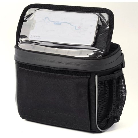 Wozinsky Wozinsky torba rowerowa na kierownicę torba rowerowa na ramię czarna (WBHBB-01) Wozinsky Wozinsky torba rowerowa na kierownicę torba rowerowa na ramię czarna (WBHBB-01)