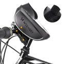 Wozinsky Wozinsky torba rowerowa na kierownicę z etui na telefon 1 l czarna (WBB16BK)