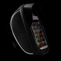 Wozinsky Wozinsky torba rowerowa na kierownicę z etui na telefon 1 l czarna (WBB16BK)