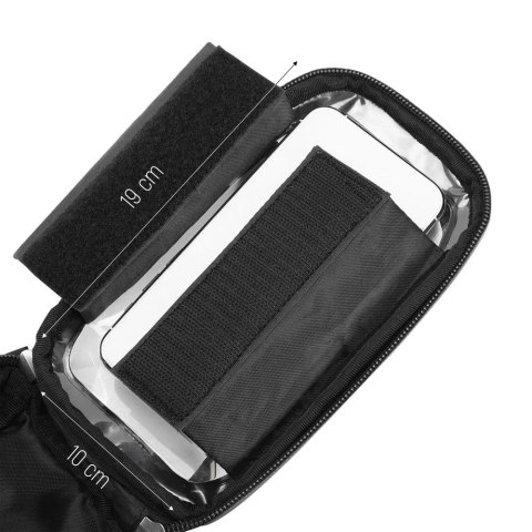 Wozinsky Wozinsky torba rowerowa na kierownicę z etui na telefon 1 l czarna (WBB16BK) Wozinsky Wozinsky torba rowerowa na kierownicę z etui na telefon 1 l czarna (WBB16BK)