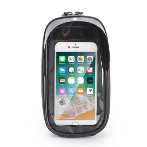 Wozinsky Wozinsky torba rowerowa na kierownicę z etui na telefon 1 l czarna (WBB16BK) Wozinsky Wozinsky torba rowerowa na kierownicę z etui na telefon 1 l czarna (WBB16BK)