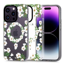 4kom.pl Etui ochronne obudowa Magmood do MagSafe do Apple iPhone 13 Pro Max White Daisy