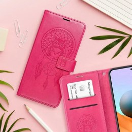 4kom.pl Etui z klapką zamykane Kabura MEZZO Book do iPhone 15 Pro łapacz snów magenta