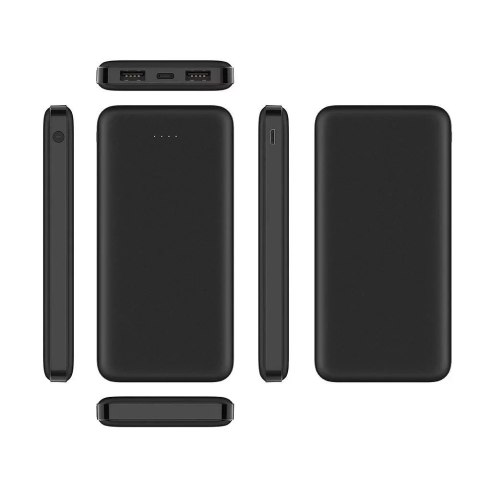 4kom.pl Powerbank Bateria zewnętrzna (POWER BANK) VEGER A10 - 10 000mAh czarny (W1065) 4kom.pl Powerbank Bateria zewnętrzna (POWER BANK) VEGER A10 - 10 000mAh czarny (W1065)