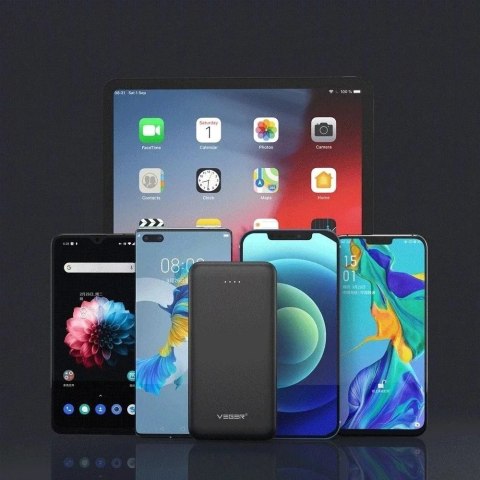 4kom.pl Powerbank Bateria zewnętrzna (POWER BANK) VEGER A10 - 10 000mAh czarny (W1065) 4kom.pl Powerbank Bateria zewnętrzna (POWER BANK) VEGER A10 - 10 000mAh czarny (W1065)