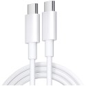 Apple Kabel oryginalny Apple USB-C do USB-C do iPhone 15, 15 Pro, 15 Pro Max przewód 1m MUF72ZM/A Biały