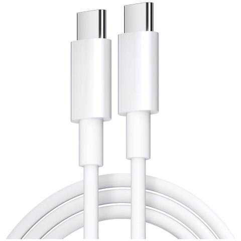 Apple Kabel oryginalny Apple USB-C do USB-C do iPhone 15, 15 Pro, 15 Pro Max przewód 1m MUF72ZM/A Biały Apple Kabel oryginalny Apple USB-C do USB-C do iPhone 15, 15 Pro, 15 Pro Max przewód 1m MUF72ZM/A Biały