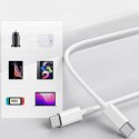 Apple Kabel oryginalny Apple USB-C do USB-C do iPhone 15, 15 Pro, 15 Pro Max przewód 1m MUF72ZM/A Biały