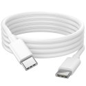 Apple Kabel oryginalny Apple USB-C do USB-C do iPhone 15, 15 Pro, 15 Pro Max przewód 1m MUF72ZM/A Biały