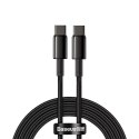 Baseus Baseus kabel USB Typ C - USB Typ C szybkie ładowanie Power Delivery Quick Charge 100 W 5A 2m czarny (CATWJ-A01)