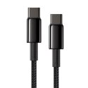 Baseus Baseus kabel USB Typ C - USB Typ C szybkie ładowanie Power Delivery Quick Charge 100 W 5A 2m czarny (CATWJ-A01)