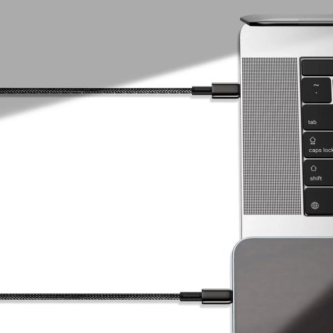 Baseus Baseus kabel USB Typ C - USB Typ C szybkie ładowanie Power Delivery Quick Charge 100 W 5A 2m czarny (CATWJ-A01) Baseus Baseus kabel USB Typ C - USB Typ C szybkie ładowanie Power Delivery Quick Charge 100 W 5A 2m czarny (CATWJ-A01)