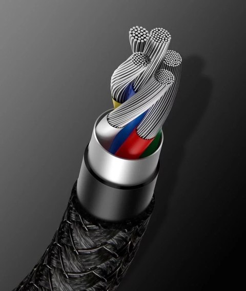 Baseus Baseus kabel USB Typ C - USB Typ C szybkie ładowanie Power Delivery Quick Charge 100 W 5A 2m czarny (CATWJ-A01) Baseus Baseus kabel USB Typ C - USB Typ C szybkie ładowanie Power Delivery Quick Charge 100 W 5A 2m czarny (CATWJ-A01)