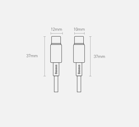 Baseus Baseus kabel USB Typ C - USB Typ C szybkie ładowanie Power Delivery Quick Charge 100 W 5A 2m czarny (CATWJ-A01) Baseus Baseus kabel USB Typ C - USB Typ C szybkie ładowanie Power Delivery Quick Charge 100 W 5A 2m czarny (CATWJ-A01)