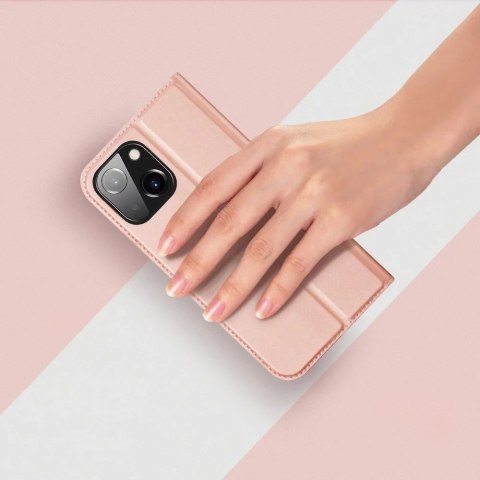 Dux Ducis Etui do iPhone 15 pokrowiec z klapką i portfelem na kartę Dux Ducis Skin Pro - czarne Dux Ducis Etui do iPhone 15 pokrowiec z klapką i portfelem na kartę Dux Ducis Skin Pro - czarne
