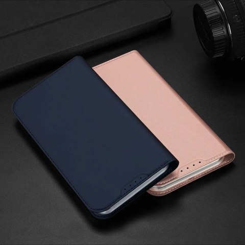 Dux Ducis Etui do iPhone 15 pokrowiec z klapką i portfelem na kartę Dux Ducis Skin Pro - czarne Dux Ducis Etui do iPhone 15 pokrowiec z klapką i portfelem na kartę Dux Ducis Skin Pro - czarne