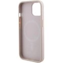 Guess Etui Guess GUHMP15MPSAHMCP do iPhone 15 Plus 6.7" hardcase Saffiano MagSafe różowy/pink