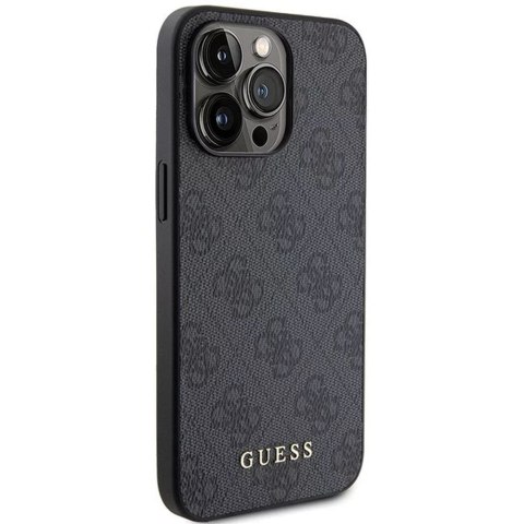 Guess Oryginalne Etui GUESS Hardcase GUHCP15LG4GFGR do iPhone 15 PRO (4G Metal Logo / szary) Guess Oryginalne Etui GUESS Hardcase GUHCP15LG4GFGR do iPhone 15 PRO (4G Metal Logo / szary)