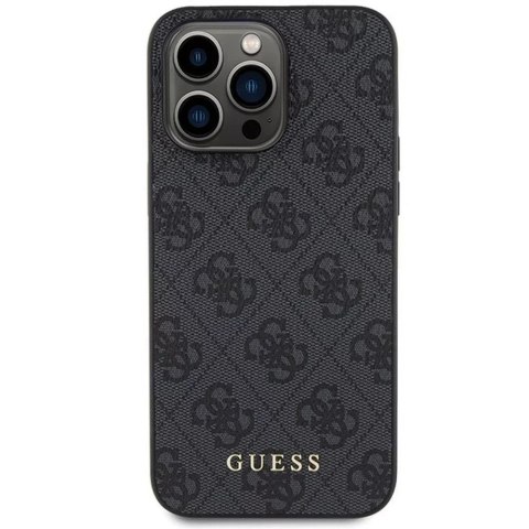 Guess Oryginalne Etui GUESS Hardcase GUHCP15LG4GFGR do iPhone 15 PRO (4G Metal Logo / szary) Guess Oryginalne Etui GUESS Hardcase GUHCP15LG4GFGR do iPhone 15 PRO (4G Metal Logo / szary)