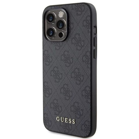 Guess Oryginalne Etui GUESS Hardcase GUHCP15LG4GFGR do iPhone 15 PRO (4G Metal Logo / szary) Guess Oryginalne Etui GUESS Hardcase GUHCP15LG4GFGR do iPhone 15 PRO (4G Metal Logo / szary)