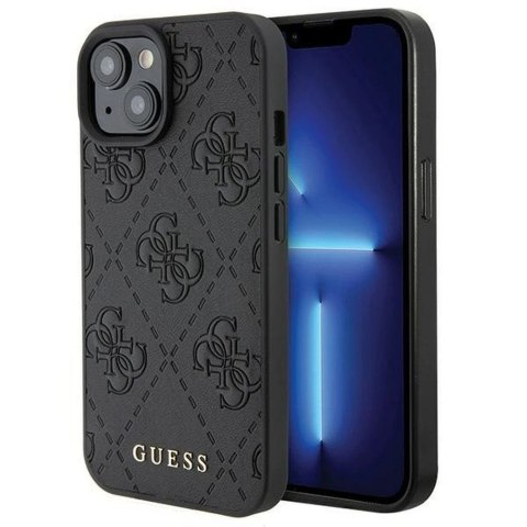 Guess Oryginalne Etui GUESS Hardcase GUHCP15SP4EPMK do iPhone 15 (Quilted 4G Classic / czarny) Guess Oryginalne Etui GUESS Hardcase GUHCP15SP4EPMK do iPhone 15 (Quilted 4G Classic / czarny)
